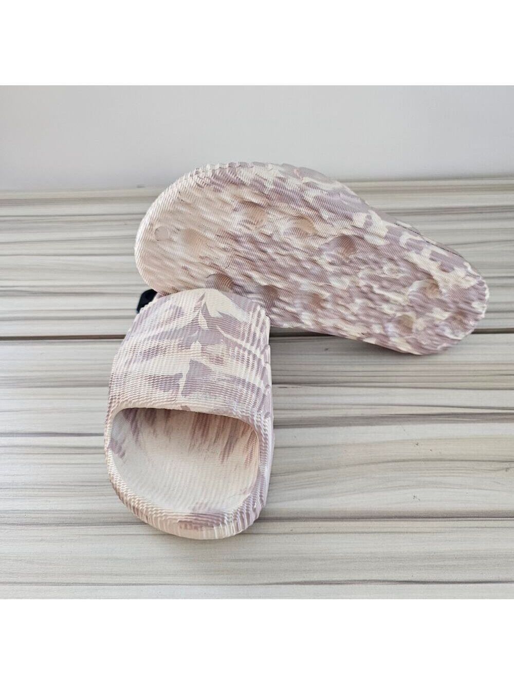 Adidas Originals Adilette 22 Men's Slide Sandals Sand Strata Size 6 - Picture 7 of 9